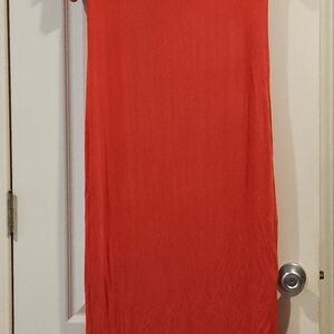 Vibrant Red Maxi Dress